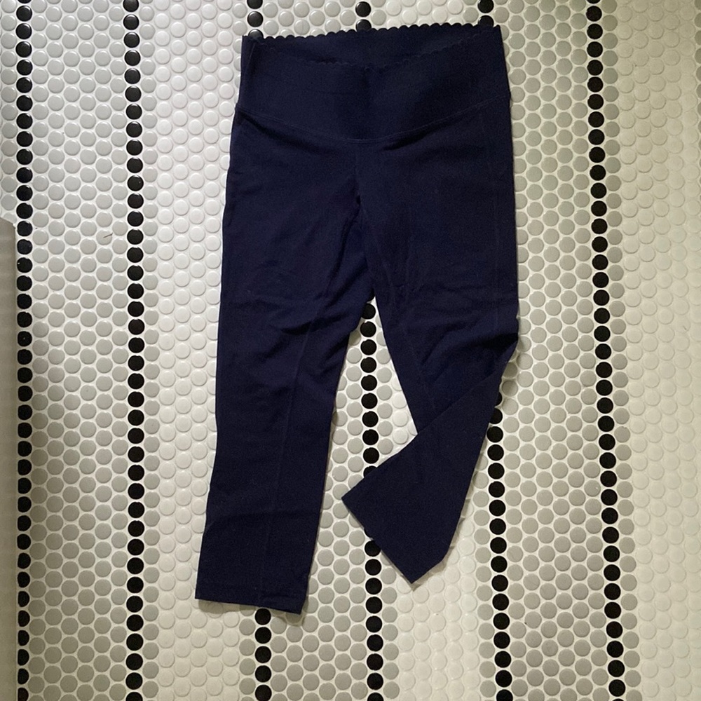 New Balance for J. Crew Navy Capri Leggings Size XS